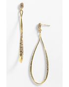 Alexis Bittar Miss Havisham Orbiting Long Hoop Earrings - Lyst