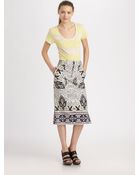 Suno Boxy Cargo Skirt - Lyst
