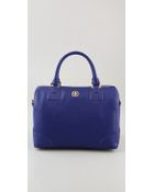 Tory Burch Robinson Satchel - Lyst