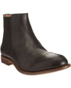Barneys New York Plain Toe Chelsea Boot - Lyst