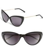 Saint Laurent Cats Eye Sunglasses - Lyst