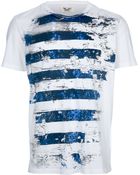Maesna Striped Printed T-shirt - Lyst