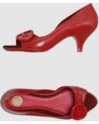 Melissa Pumps With Open Toe - Lyst