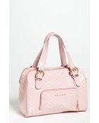 Ted Baker Quilted Patent Tote - Lyst
