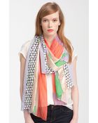 Diane von Furstenberg Boomerang Scarf - Lyst