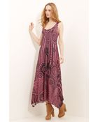 Jean Paul Gaultier Printed Jersey Maxi Dress - Lyst