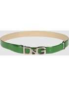 D&G Leather Belt - Lyst