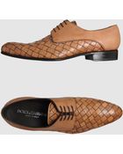 Dolce & Gabbana Laced Shoes - Lyst