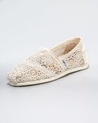 Toms Crocheted Slipon - Lyst