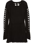 Mara Hoffman Cutout Alpaca-blend Sweater - Lyst