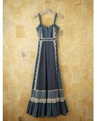 Free People Vintage Gunne Sax Tank Dress - Lyst