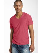 Diesel Tos Extra Trim Fit V-neck Slub T-shirt - Lyst
