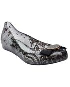 Melissa Jason Wu Lace Flat - Lyst