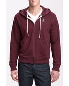 Psycho Bunny Zip Hoodie - Lyst