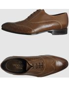 Valentino Laced Shoes - Lyst