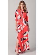 Diane von Furstenberg Laramie Maxi Dress - Lyst