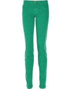 Current/Elliott The Ankle Skinny Mid Rise Jeans - Lyst