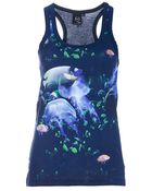McQ by Alexander McQueen Fish Print Tank Top - Lyst