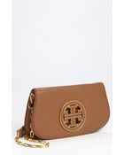 Tory Burch Logo Clutch - Lyst