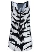 Alexander McQueen Cowl Neck Top - Lyst