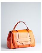 Marc Jacobs Orange Leather Thompson Doctor Bag - Lyst