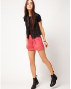 Surface To Air Twill Shorts - Lyst