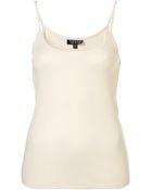 Topshop Basic Thin Strap Vest - Lyst