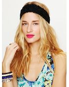 Free People Tatty Floral Gauze Headwrap - Lyst