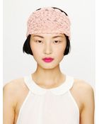 Free People Tatty Floral Gauze Headwrap - Lyst