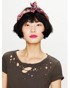 Free People Printed Wire Hair Tie - Lyst