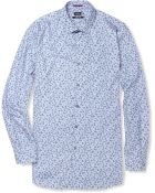 Paul Smith Floral Print Cotton Shirt - Lyst