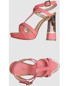 DSquared² Platform Sandals - Lyst