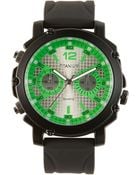 Titanium Neon Marker Analog Watch - Lyst