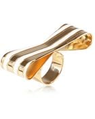 Delfina Delettrez Bow Ring - Lyst