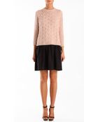 Tibi Cable Sweater Dress - Lyst