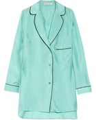 Marni Oversized Silk Pajama Shirt - Lyst
