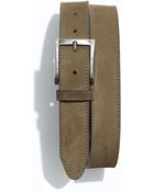 1901 Nubuck Leather Belt - Lyst
