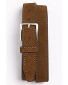 Allen Edmonds Player S Suede Belt - Lyst