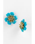Kate Spade Moms The Word Posey Park Earrings - Lyst