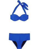 Charlie By Matthew Zink Jerry Bandeau Bikini - Lyst