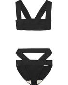 Hervé Léger Cutout Bandage Bikini - Lyst