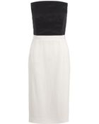 Lanvin Strapless Dress - Lyst