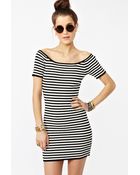 Nasty Gal Drew Stripe Dress - Lyst