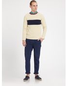 Gant Rugger Split Crewneck Sweater - Lyst