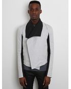 Gareth Pugh Gareth Pugh Mens Wrap Over Short Jacket - Lyst