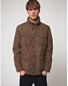 River Island Khaki Army Jacket - Lyst