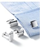 Kenneth Cole Reaction Brushed Cufflinks - Lyst