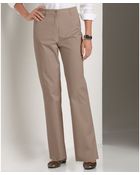 Jones New York Signature Classic Twill Pants - Lyst