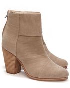 Rag & Bone Classic Newbury Canvas Booties Camel - Lyst