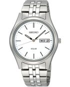 Seiko Men'S Solar Stainless Steel Bracelet 37Mm Sne031 - Lyst